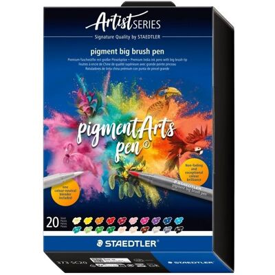 Staedtler Malstifte, pigment big brush pen 20ST (20x) Staedtler Malstifte, pigment big brush pen 20ST (20x)