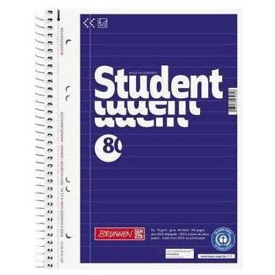 Brunnen, Heft + Block, Collegeblock Student A5 70g/qm 80 Blatt RC liniert (A5, Liniert) Brunnen, Heft + Block, Collegeblock Student A5 70g/qm 80 Blatt RC liniert (A5, Liniert)