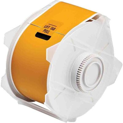 Brady, Etiketten, B-569, Hochleistungs-Polyester, Ocker, 57mmx30 m, permanent, f. GlobalMark Multicolor Brady, Etiketten, B-569, Hochleistungs-Polyester, Ocker, 57mmx30 m, permanent, f. GlobalMark Multicolor