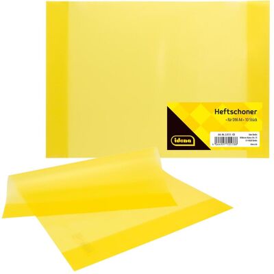 Idena, Heft + Block, Heftschoner A4 transparent gelb (A4) Idena, Heft + Block, Heftschoner A4 transparent gelb (A4)