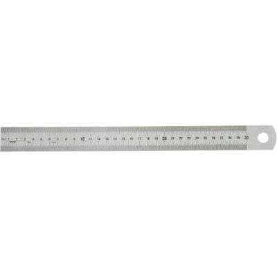 Vogel, Lineal, 1018020100 Lineal Edelstahl 1000x30x1,0mm Typ B= ½mm/mm (100 cm, Stahl) Vogel, Lineal, 1018020100 Lineal Edelstahl 1000x30x1,0mm Typ B= ½mm/mm (100 cm, Stahl)