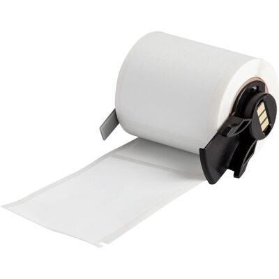 Brady, Etikettenrolle, M6-37-423, Polyester, Weiss, glänzend, 48.26 x 76.20 mm, permanent (100 E.) (76.20 mm) Brady, Etikettenrolle, M6-37-423, Polyester, Weiss, glänzend, 48.26 x 76.20 mm, permanent (100 E.) (76.20 mm)