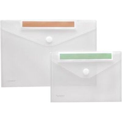 Foldersys, Mappe, Sammelhülle Index Für Papierformat: DIN A5 quer Werkstoff: Polypropylen Farbe: transparent (A5) Foldersys, Mappe, Sammelhülle Index Für Papierformat: DIN A5 quer Werkstoff: Polypropylen Farbe: transparent (A5)