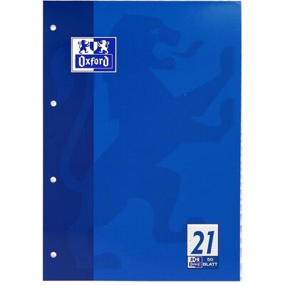 Oxford, Heft + Block, Schulblock (A4, Liniert, Harter Einband) Oxford, Heft + Block, Schulblock (A4, Liniert, Harter Einband)