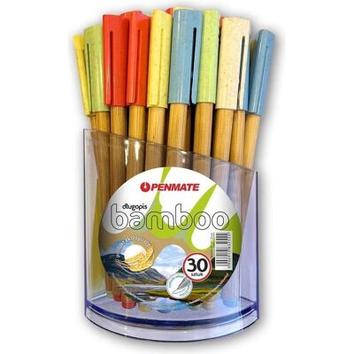 Teka, Schreibstifte, Bambus BP-102 Mischstift (30 Stück) PENMATE (30x) Teka, Schreibstifte, Bambus BP-102 Mischstift (30 Stück) PENMATE (30x)