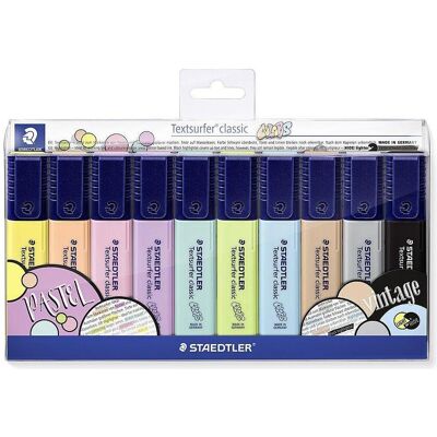 Staedtler Marker, Textmarker Textsurfer clas 10St Etu (10x) Staedtler Marker, Textmarker Textsurfer clas 10St Etu (10x)