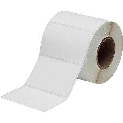 Brady, Etikettenrolle, J20-19-2550, Papier, Weiss, 76.20 x 50.80 mm, permanent (550 Etik) Brady, Etikettenrolle, J20-19-2550, Papier, Weiss, 76.20 x 50.80 mm, permanent (550 Etik)
