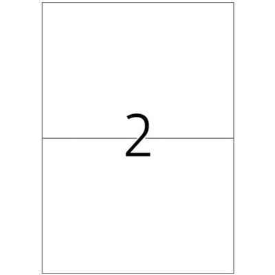 Blana, Etiketten, Etiketten A4, 210 x 148,5mm, weiss, 500 Blatt Blana, Etiketten, Etiketten A4, 210 x 148,5mm, weiss, 500 Blatt