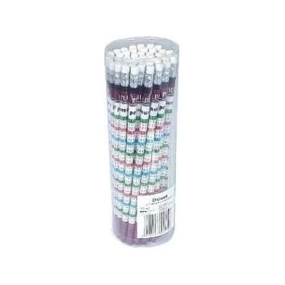 Teka, Bleistift, Bleistift mit Radiergummi und Multiplikationstabelle (50 Stück) (50x) Teka, Bleistift, Bleistift mit Radiergummi und Multiplikationstabelle (50 Stück) (50x)