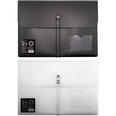 Ziemia Obiecana, Ordner, Klappbarer A4-Ordner, 5 Taschen mit Registern (A4) Ziemia Obiecana, Ordner, Klappbarer A4-Ordner, 5 Taschen mit Registern (A4)