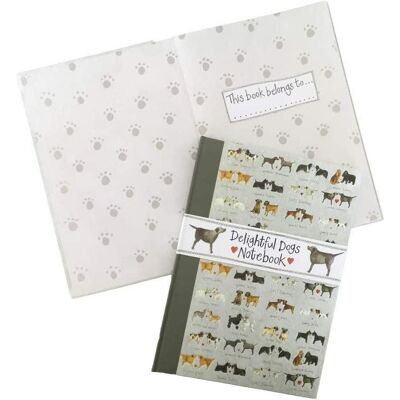 Teka, Heft + Block, Notizbuch A5 SHB01 Entzückende Hundepaare TW (A5, Liniert, Harter Einband) Teka, Heft + Block, Notizbuch A5 SHB01 Entzückende Hundepaare TW (A5, Liniert, Harter Einband)