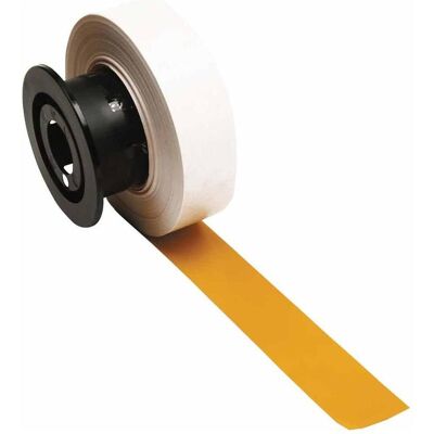 Brady, Etikettenrolle, B-7569, Standard Vinylband, Gelb, glänzend, 29.00 mm x 35.00 m, permanent, Endlos, f. MiniMa (29 mm) Brady, Etikettenrolle, B-7569, Standard Vinylband, Gelb, glänzend, 29.00 mm x 35.00 m, permanent, Endlos, f. MiniMa (29 mm)