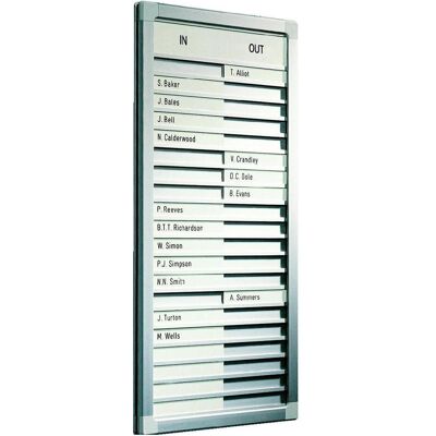 Legamaster, Präsentationstafel, PROFESSIONAL in-out Tafel 31x26cm (26 x 31 cm) Legamaster, Präsentationstafel, PROFESSIONAL in-out Tafel 31x26cm (26 x 31 cm)