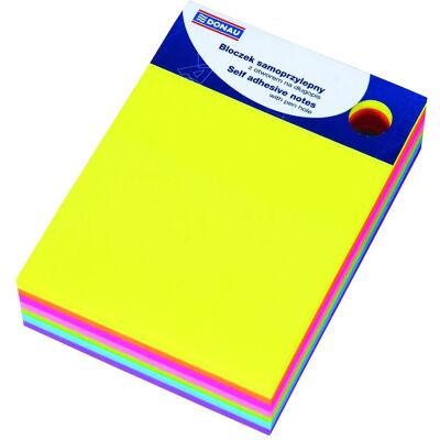 Donau, Haftnotiz, SEMOP. MIT LOCH, 101X76MM ZUM ZEICHNEN, 7 FARBEN X 40 KARTEN/280 7581001PL-99 (75 x 75 mm) Donau, Haftnotiz, SEMOP. MIT LOCH, 101X76MM ZUM ZEICHNEN, 7 FARBEN X 40 KARTEN/280 7581001PL-99 (75 x 75 mm)