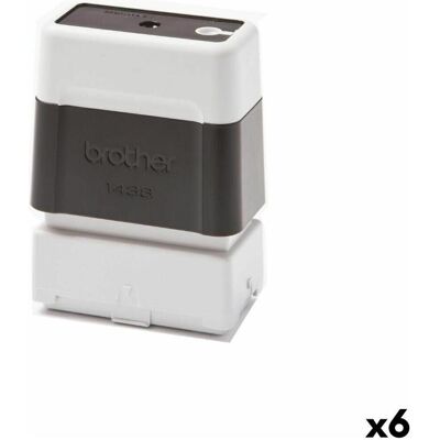 Brother Stempel, SC2000 STAMP BLACK PR1438B6P 14x38mm Brother Stempel, SC2000 STAMP BLACK PR1438B6P 14x38mm