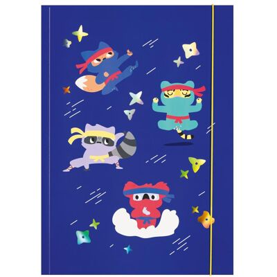 Folia, Mappe, Sammelmappe HOTFOIL NINJAS (A3, 1x) Folia, Mappe, Sammelmappe HOTFOIL NINJAS (A3, 1x)