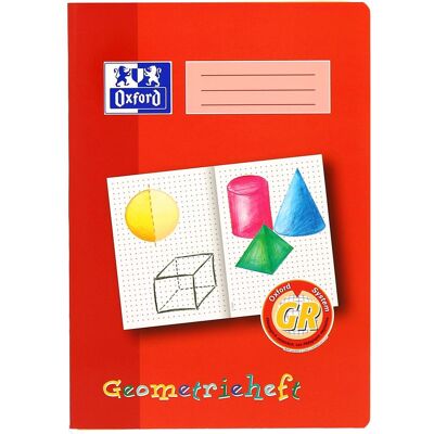 Oxford, Heft + Block, Geometrieheft, A4 (A4) Oxford, Heft + Block, Geometrieheft, A4 (A4)