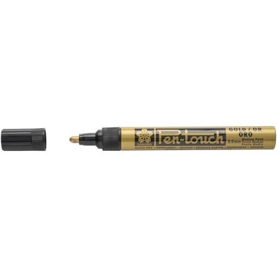Sakura, Marker, Lackmarker Pen-Touch 2.0 mm, M, Gold (1x) Sakura, Marker, Lackmarker Pen-Touch 2.0 mm, M, Gold (1x)