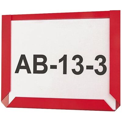 Eichner, Informationsschild, Magnet Sichttasche DIN A6 Rot 114 x 154 mm Eichner, Informationsschild, Magnet Sichttasche DIN A6 Rot 114 x 154 mm