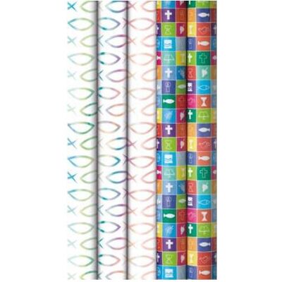 Magni, Geschenkverpackung, Geschenkpapier Kommunion Konfirmation 1 Rolle 70 x 200 cm Magni, Geschenkverpackung, Geschenkpapier Kommunion Konfirmation 1 Rolle 70 x 200 cm