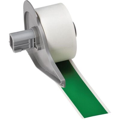 Brady, Etikettenrolle, M71C-1000-595-GN, Vinylband, Grün, glänzend, 25.40 mm x 15.24 m, permanent, endlos (25.40 mm) Brady, Etikettenrolle, M71C-1000-595-GN, Vinylband, Grün, glänzend, 25.40 mm x 15.24 m, permanent, endlos (25.40 mm)