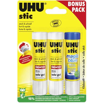 UHU, Klebestift, Klebestift 'Stic' (21 g, 3x) UHU, Klebestift, Klebestift 'Stic' (21 g, 3x)