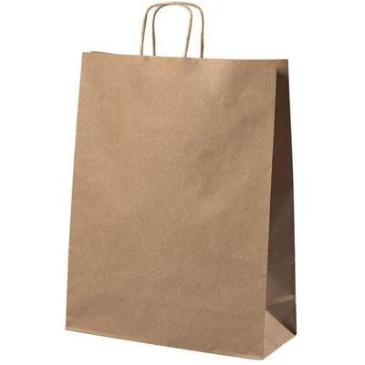 Mailmedia, Verpackungsmaterial, Papier-Tragetasche mit Kordel, 15,7 Liter, braun Masse: (B)320 x (T)120 x (H)410 mm, aus K (200 Stk.) Mailmedia, Verpackungsmaterial, Papier-Tragetasche mit Kordel, 15,7 Liter, braun Masse: (B)320 x (T)120 x (H)410 mm, aus K (200 Stk.)