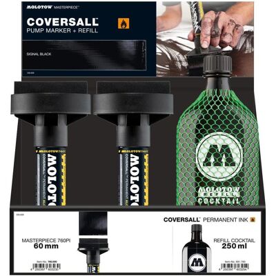 Molotow, Kasse, Display Coversall Ink-Set Collection Molotow, Kasse, Display Coversall Ink-Set Collection