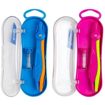 Berlingo SuperTwist-Kompasse mit Graphit im MIX-Etui, Zirkel, Mehrfarbig Berlingo SuperTwist-Kompasse mit Graphit im MIX-Etui, Zirkel, Mehrfarbig