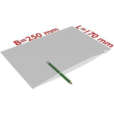 Transpak, Verpackungsmaterial, Gleitverschlussbeutel Masse 250x170mm Stärke 60µ PE transparent (1000 Stk.) Transpak, Verpackungsmaterial, Gleitverschlussbeutel Masse 250x170mm Stärke 60µ PE transparent (1000 Stk.)