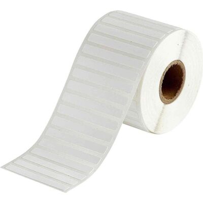 Brady, Etikettenrolle, THT-142-481-2.5-SC, Polyester, Weiss, matt, 63.50 x 5.08 mm, permanent, für BBP11 (2500 E.) Brady, Etikettenrolle, THT-142-481-2.5-SC, Polyester, Weiss, matt, 63.50 x 5.08 mm, permanent, für BBP11 (2500 E.)