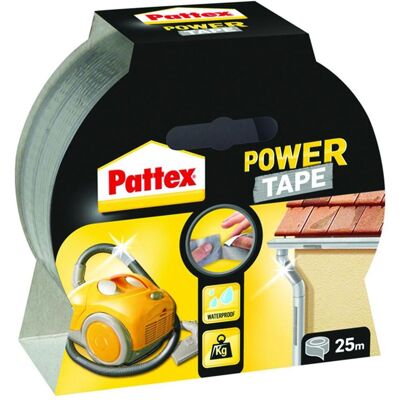 Henkel, Klebeband, Pattex Reparaturband Power Tape - Silber 48 mm x 25 m (1677377) (48 mm) Henkel, Klebeband, Pattex Reparaturband Power Tape - Silber 48 mm x 25 m (1677377) (48 mm)