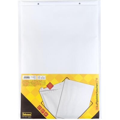 Idena, Versandtasche + Luftpolstertasche, Luftpolstertaschen I/19 haftklebend weiss 32x45,5cm (1 Stk.) Idena, Versandtasche + Luftpolstertasche, Luftpolstertaschen I/19 haftklebend weiss 32x45,5cm (1 Stk.)
