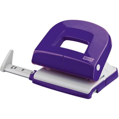Novus, Locher, Locher E216 Metall/Kunststoff 1,6 mm 16 Blatt (Blister) violett Novus, Locher, Locher E216 Metall/Kunststoff 1,6 mm 16 Blatt (Blister) violett