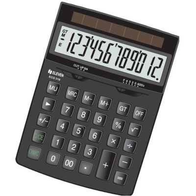 Eleven, Taschenrechner, ECO-310 Rechner (Solarenergie) Eleven, Taschenrechner, ECO-310 Rechner (Solarenergie)
