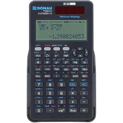 Donau, Taschenrechner, Taschenrechner graphit (Batteriebetrieb, Solarenergie) Donau, Taschenrechner, Taschenrechner graphit (Batteriebetrieb, Solarenergie)