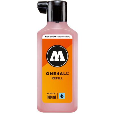 Molotow, Ersatzpatronen + Tintenfass, Nachfülltinte One4All für Permanentmarker 180ml haut pastell (Beige, 180 ml) Molotow, Ersatzpatronen + Tintenfass, Nachfülltinte One4All für Permanentmarker 180ml haut pastell (Beige, 180 ml)