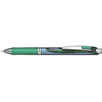 Pentel, Schreibstifte, Rollerpen Energel grün 0,5mm BLN75 - (12 Stück) Pentel, Schreibstifte, Rollerpen Energel grün 0,5mm BLN75 - (12 Stück)
