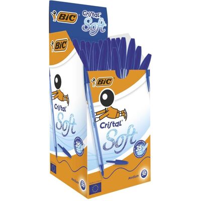 Bic, Schreibstifte, Cristal Soft (50x) Bic, Schreibstifte, Cristal Soft (50x)