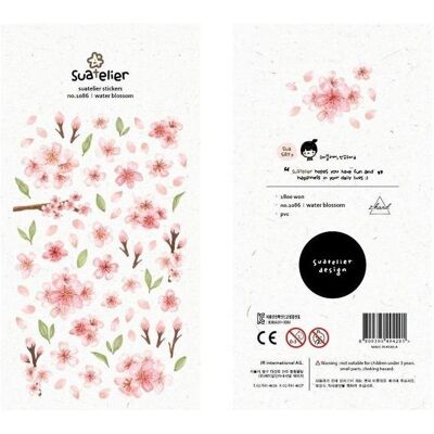 Centrum Sticker, Dekorative Kirschblüten-Aufkleber Centrum Sticker, Dekorative Kirschblüten-Aufkleber