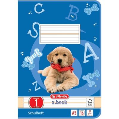 Herlitz, Heft + Block, Schulheft x.book, DIN A5, Lineatur 1 / liniert (A5, Liniert, Harter Einband) Herlitz, Heft + Block, Schulheft x.book, DIN A5, Lineatur 1 / liniert (A5, Liniert, Harter Einband)
