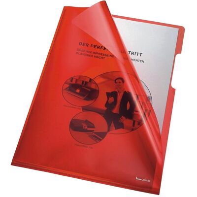 Bene, Mappe, Klarsichthülle DIN A4 PP (Polypropylen) 220 mm x 310 mm Rot (A4) Bene, Mappe, Klarsichthülle DIN A4 PP (Polypropylen) 220 mm x 310 mm Rot (A4)
