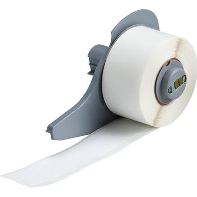Brady, Etikettenrolle, M7C-1000-499, Nylongewebe, Weiss, matt, 25.40 mm x 9.10 m, permanent, Endlos Brady, Etikettenrolle, M7C-1000-499, Nylongewebe, Weiss, matt, 25.40 mm x 9.10 m, permanent, Endlos