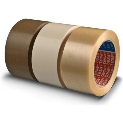 Beiersdorf, Klebeband, Pakketape Tesa 4100, PVC, 50 mm x 66 m, klar (50 mm) Beiersdorf, Klebeband, Pakketape Tesa 4100, PVC, 50 mm x 66 m, klar (50 mm)