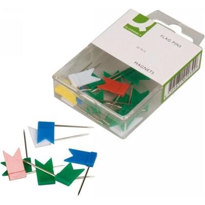Q-Connect, Zubehör Präsentieren, Markierungsfähnchen sortiert, Grösse: 18 x 10 mm Q-Connect, Zubehör Präsentieren, Markierungsfähnchen sortiert, Grösse: 18 x 10 mm