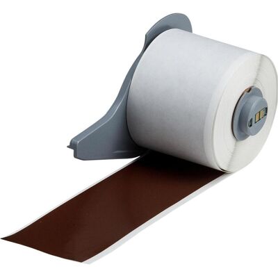 Brady, Etikettenrolle, M7C-2000-595-BR, Vinylband, Braun, glänzend, 50.80 mm x 15.24 m, permanent, endlos (50.80 mm) Brady, Etikettenrolle, M7C-2000-595-BR, Vinylband, Braun, glänzend, 50.80 mm x 15.24 m, permanent, endlos (50.80 mm)