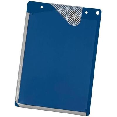 Eichner, Lieferscheintasche, Auftragstasche PVC mit Umbug-Verschweissung DIN A4 blau (A4, 10 Stk.) Eichner, Lieferscheintasche, Auftragstasche PVC mit Umbug-Verschweissung DIN A4 blau (A4, 10 Stk.)