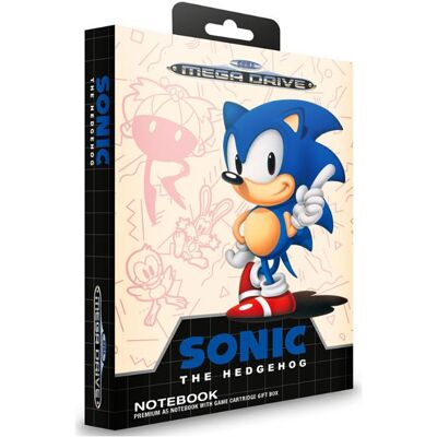 Grupo Erik, Heft + Block, SONIC - Jeu Vidéo - Notebook Premium - A5 (A5, Kariert, Harter Einband) Grupo Erik, Heft + Block, SONIC - Jeu Vidéo - Notebook Premium - A5 (A5, Kariert, Harter Einband)