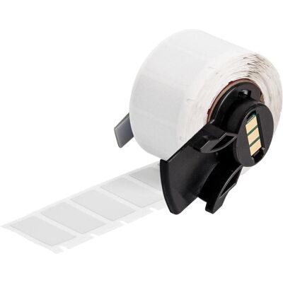 Brady, Etikettenrolle, M6-20-486, Metallisierter Polyester, Silber, matt, 25.40 x 50.80 mm, extra stark haftend (10 (33.32 mm) Brady, Etikettenrolle, M6-20-486, Metallisierter Polyester, Silber, matt, 25.40 x 50.80 mm, extra stark haftend (10 (33.32 mm)