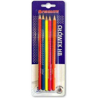 Penmate, Bleistift, Dreiecksstift Sterne 5 Stk (2.20 mm, HB, 5x) Penmate, Bleistift, Dreiecksstift Sterne 5 Stk (2.20 mm, HB, 5x)